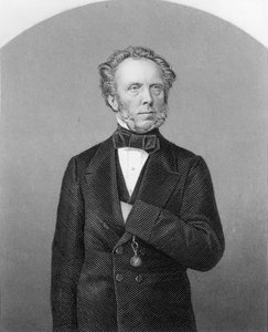 Portret van Edward Baines door English School